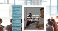 Desktop Screenshot of anima-alma-mater.de