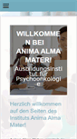 Mobile Screenshot of anima-alma-mater.de